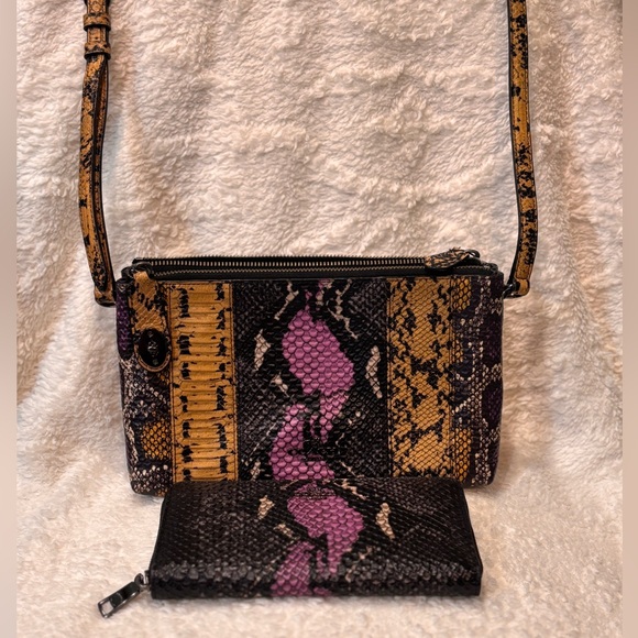 Coach Handbags - COACH F37172 Crosby Crossbody and Zip Around Wallet Set